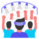 Virtual Concert Metaverse Concert Icon