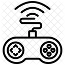 Virtual Concert Line Icon Icon