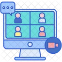 Virtual Conference Icon