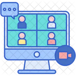 Virtual Conference  Icon