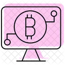 Virtual Currency Color Shadow Thinline Icon Icon