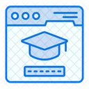 Virtual education  Icon