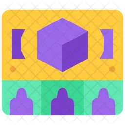 Virtual event  Icon