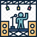 Virtual Event Virtual Concert Event Icon