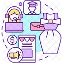Virtual fashion marketing internship  Icon