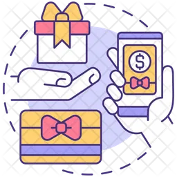 Virtual gift cards  Icon