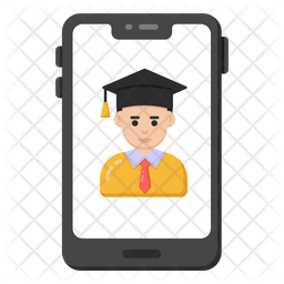 Free Virtual Graduation Flat Icon Available In Svg Png Eps Ai Icon Fonts