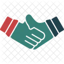 Virtual Handshake Online Greeting Digital Introduction Icon