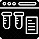 Virtual Lab Test Tube Chemistry Icon