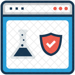 Virtual lab software Icon - Download in Colored Outline Style