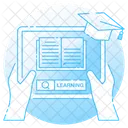 Virtual Learning  Icon