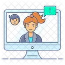 Virtual Learning Distance Education Distance Learning Icon