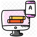Virtual Learning  Icon