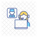 Video Call Meeting Icon