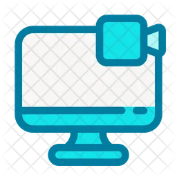 Virtual Meeting  Icon