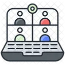 Virtual Meeting Icon