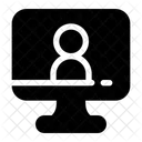 Virtual Meeting  Icon