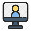 Virtual Meeting  Icon