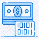 Virtual Money Virtual Currency Digital Money Icon