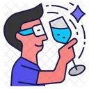 Virtual Party  Icon
