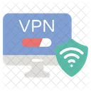 Virtual Private Network  Icono