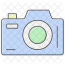 Virtual Production Lineal Color Icon Symbol