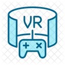 Virtual Reality Futuristic Technology Icon