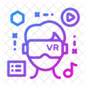 Virtual Reality Vr Glasses Virtual Tour Icon