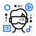 Virtual Reality Vr Glasses Virtual Tour Icon
