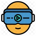 Vr Virtual Glasses Icon