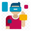 Vr Glasses Virtual Reality Virtual Icon