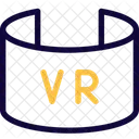 Virtual-Reality-Bildschirm  Icon