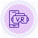 Virtual-Reality-Brille  Symbol