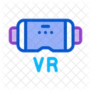 Virtual-Reality-Brille  Symbol