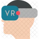 Virtual-Reality-Brille  Symbol