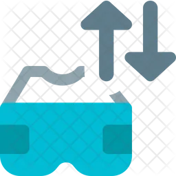 Virtual Reality Data Transfer  Icon