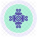 Virtual Reality Development Line Icon Icon