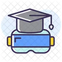 Virtual reality education  Icon