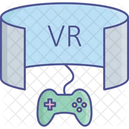 Virtual Reality Gaming  Icon