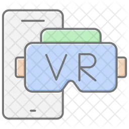 Virtual-reality-glasse  Icon