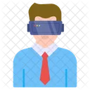 Virtual Reality Headset  アイコン