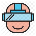 Virtual Reality Vr Glasses Technology Icon