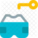 Virtual Reality Key  Icon
