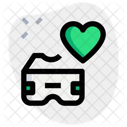 Virtual Reality Love  Icon