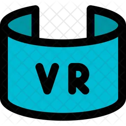 Virtual Reality Screen  Icon