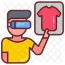 Virtual reality shopping  Icon