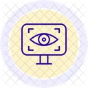 Virtual Reality Studio Line Icon Icon