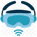 Virtual Reality Technology Goggle  Icon