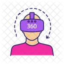 Virtual reality video  Icon
