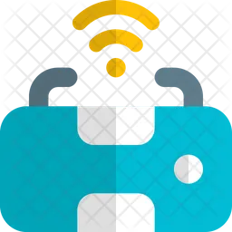 Virtual Reality Wireless  Icon